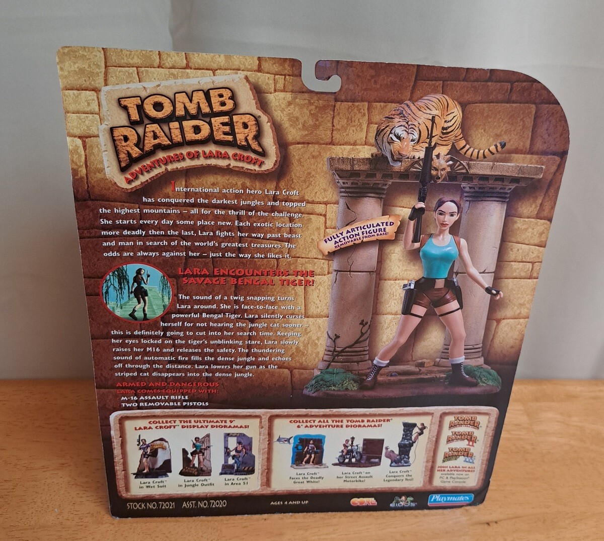 Playmates Tomb Raider Lara Croft フィギュア Playmates Tomb Raider Lara Croft 12