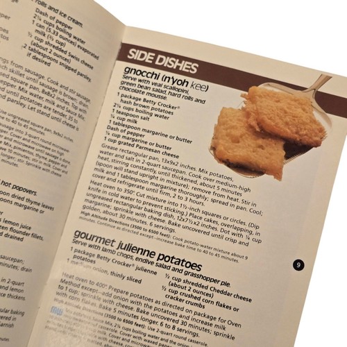 Well Rounded Potato Recipes Menu Guide Betty Crocker 1981 Cookbook Booklet - Picture 8 of 11