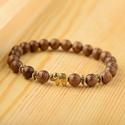 Hot Men Natural Wood Beads Cross Bracelets Onyx Meditation Prayer Bead Bracelet - Picture 31 of 34