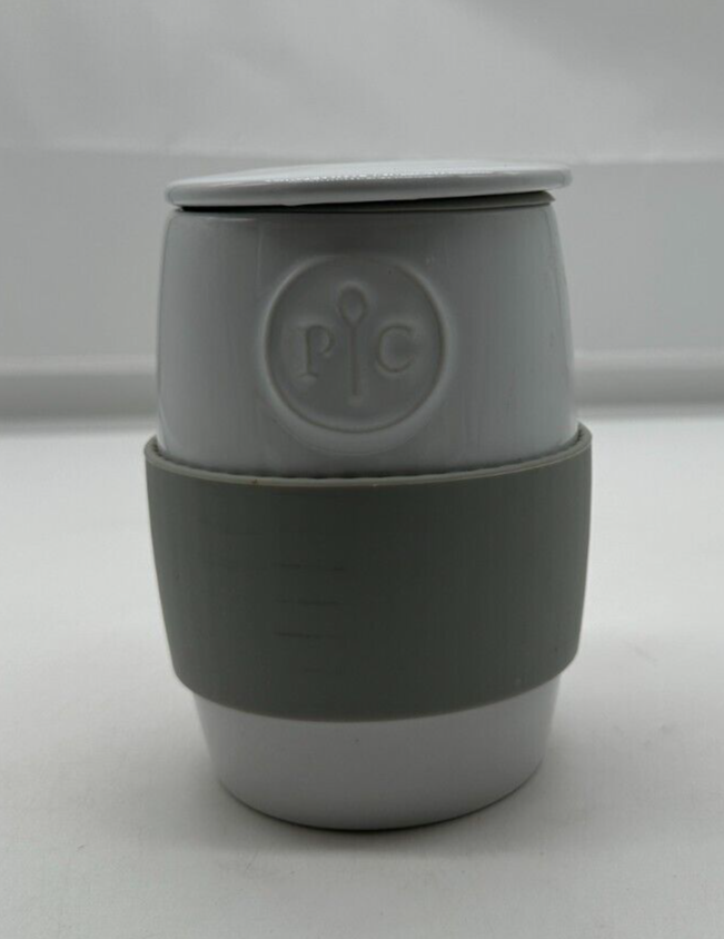 Pampered Chef Microwave Egg Cooker with Ceramic Base and Silicone Sleeve 19C