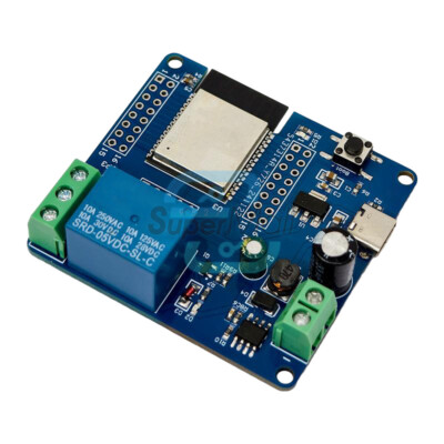 DC5-60V ESP32-C6 WIFI Bluetooth Development Board Single Channel Relay Module