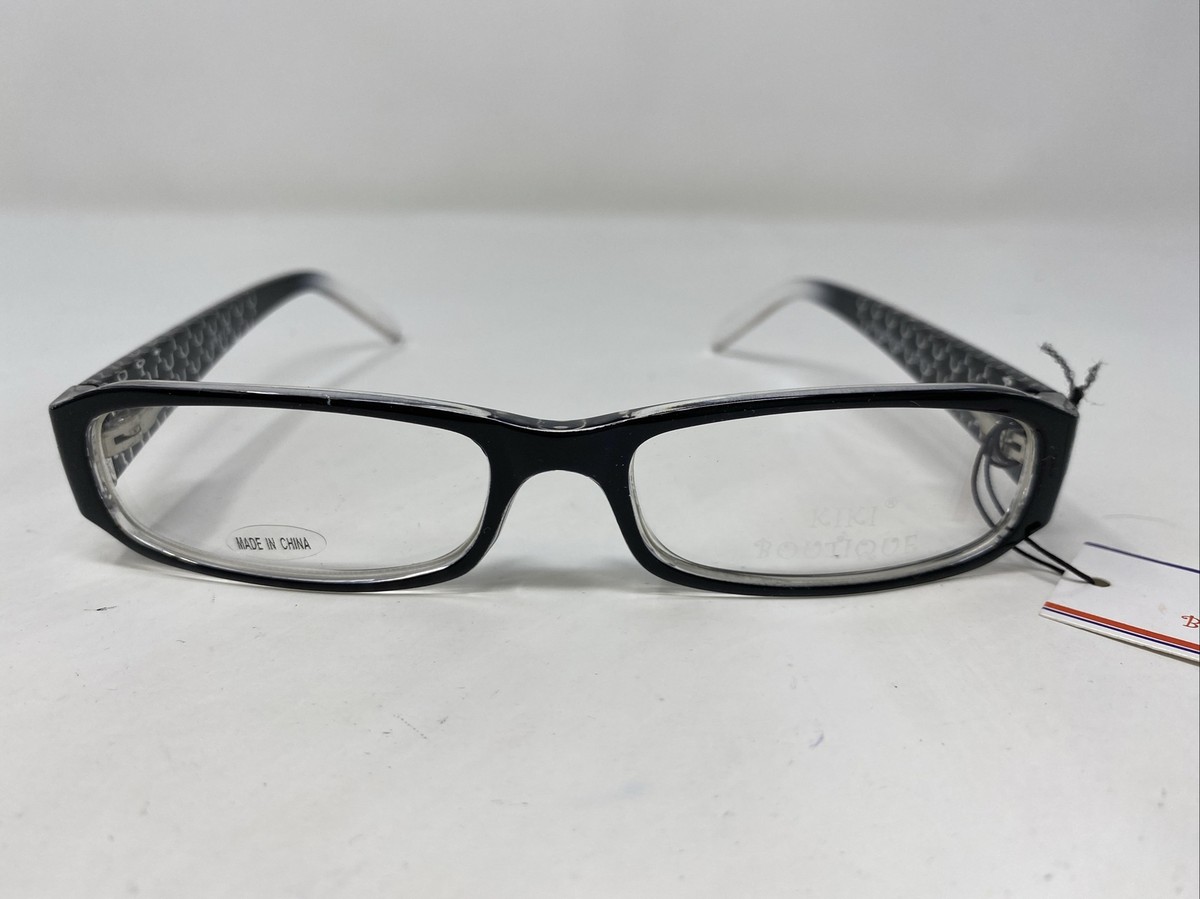 Kiki Boutique KIKI2026 C1 52-17-135 Black Crystal Full Rim