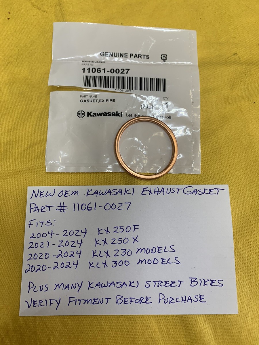 ikerukamol okgg様　確認 Amazon.com: Caltric Muffler Gasket Compatible with Kawasaki
