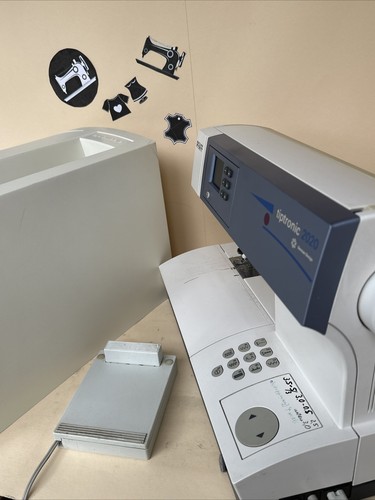 Nähmaschine Pfaff Tiptronic 2020 Näht Jeans Seide Mit Zubehör und Koffer Top ✅ - Bild 11 von 12