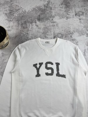 ysl スウェット SAINT LAURENT BABYLONE SWEATSHIRT in Black | Saint Laurent | YSL EN-US