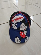 Disney Mickey Mouse Baseball Cap for Kids Blue/Black Adjustable