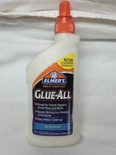 Elmer's Products E3820 Multi-Purpose Glue White Stronger Formula 8 Fl Oz