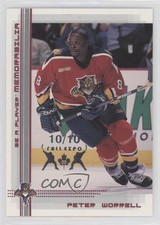 2000 ITG Be A Player Memorabilia Ruby Fall Expo 00 10/10 Peter Worrell #355 1o3