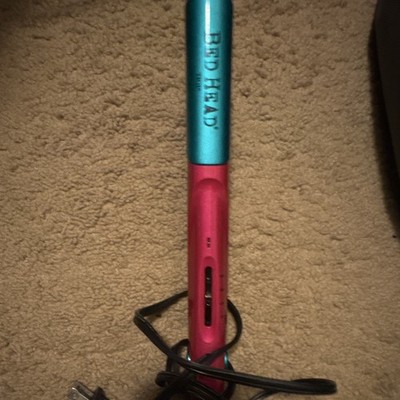 Bed Head Flat Iron Hair Straightener Styling Tool, Pink/Blue, Unisex