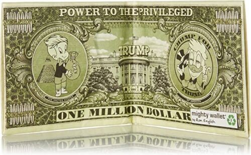 Mighty Wallet Ultra Thin Strong Tyvek Wallet Dynomighty - Trump Buck 15609 - Picture 3 of 4