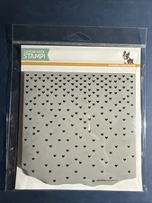 NEW! Simon Says Stamp-FALLING HEARTS 5.5" x 5.5"  Background  - Love, Valentines