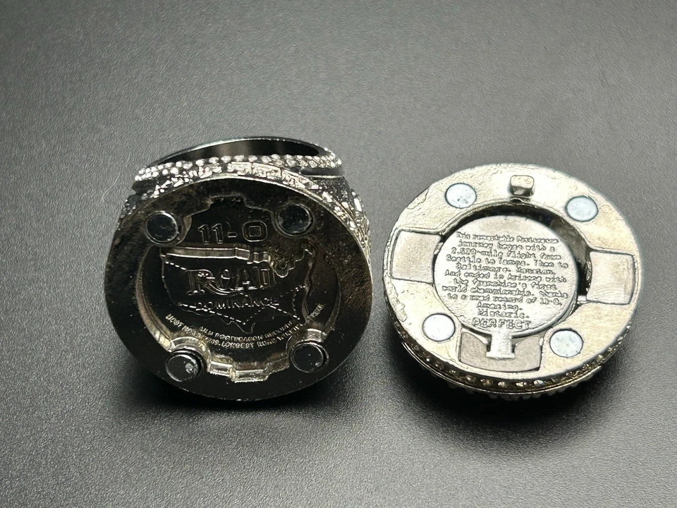 Corey Seager Texas Rangers 2023 World Series Championship Replica Ring MLB - Image 4 of 4