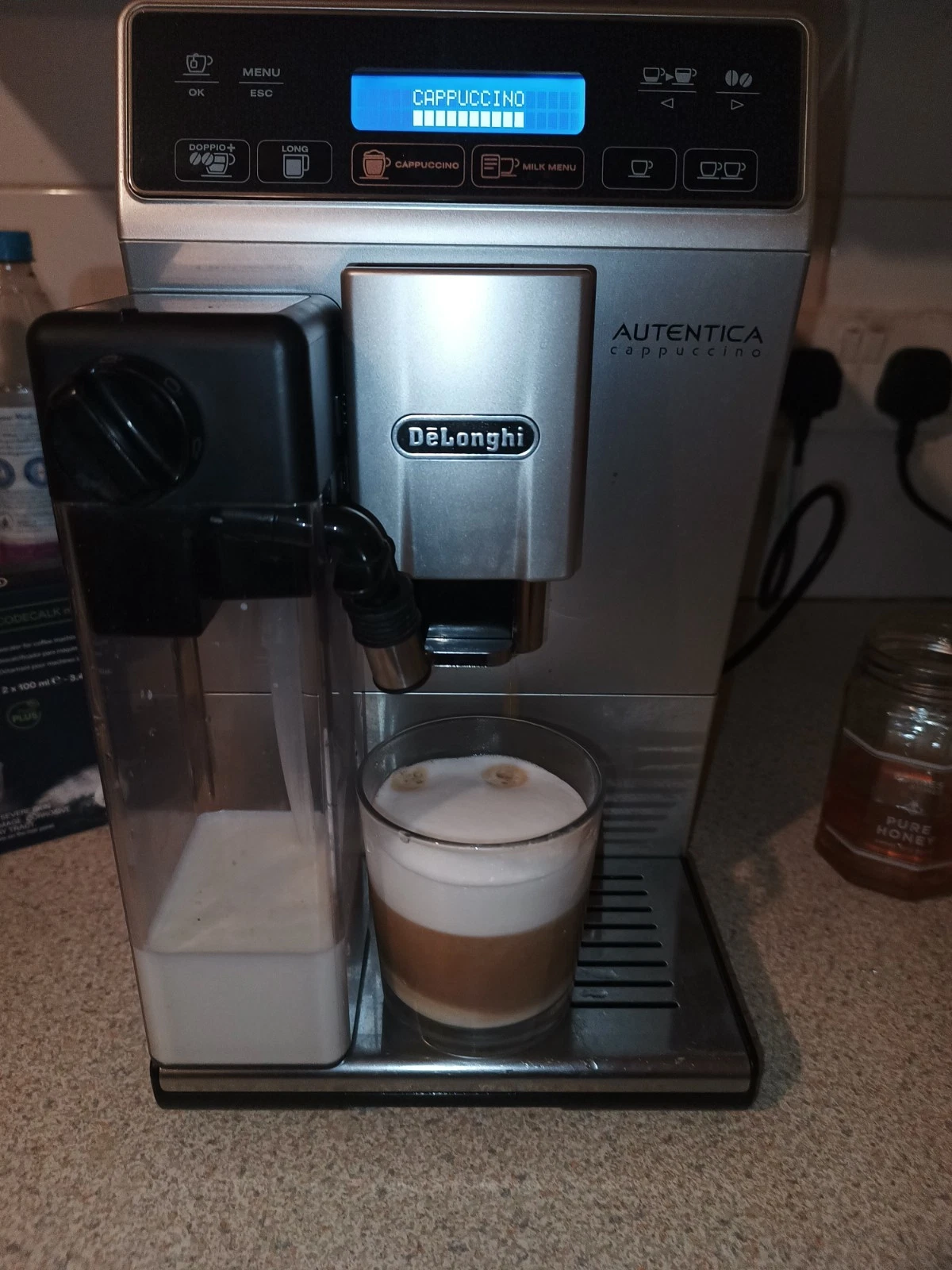 DeLonghi Autentica ETAM 29.660.SB Bean to Cup Coffee Machine – Silver&Black