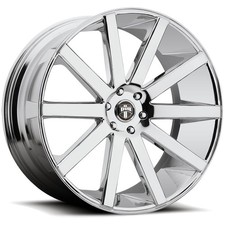 Dub S120 Shot Calla 26x10 6x5.5 20mm Chrome Wheel Rim 26 Inch