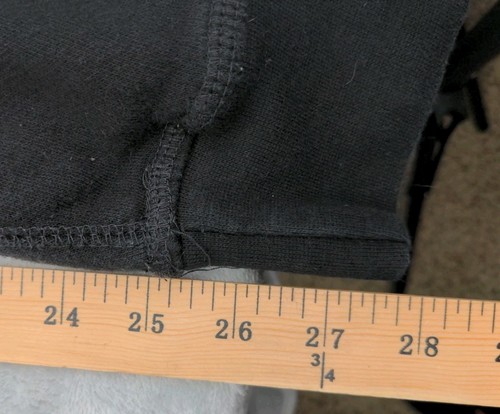 Black Craft Cult Joggers Adult 34x28 Black Goth Emo Punk Casual Sweatpants - Picture 5 of 13