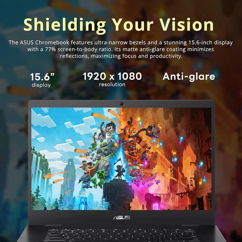 High-Performance 15.6" Intel Celeron Chromebook for Efficient Multitasking - Picture 5 of 11
