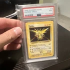 1999 POKEMON BASE SET UNLIMITED #16 ZAPDOS-HOLO PSA 9