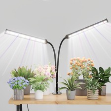 18W LED Grow Light White Full Spectrum Clip Plant Growing Lamp with High Power