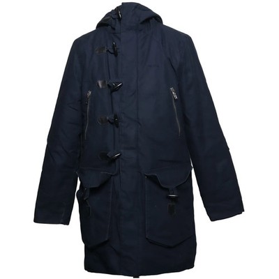 Elvine, Parka, Herren, Größe: M, Blau, Baumwolle/Polyester, Einfarbig #d3s