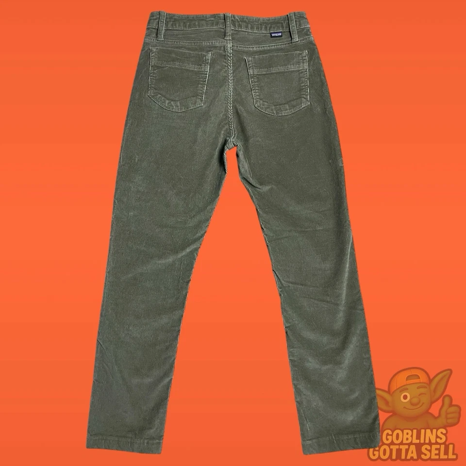 Pantalones de pana Patagonia para mujer talla 27 usados verde militar Foto 2 de 4