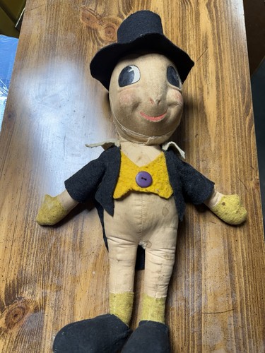 1940 Jiminy Cricket Doll by Krueger Walt Disney Co