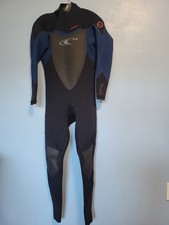 O'Neill Heat 4:3 Code Red Blackout Zip Mens Wetsuit S
