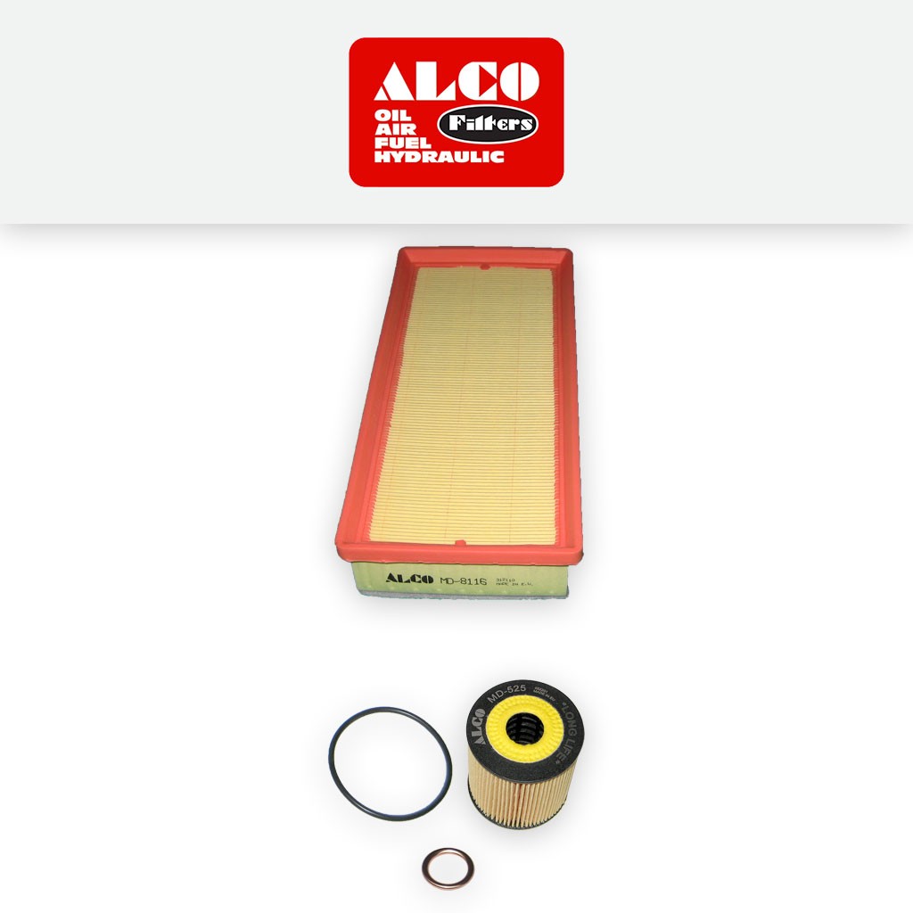 SERVICE KIT for CITROEN C5 2.0 HDI ALCO OIL AIR FILTERS (2004-2008)