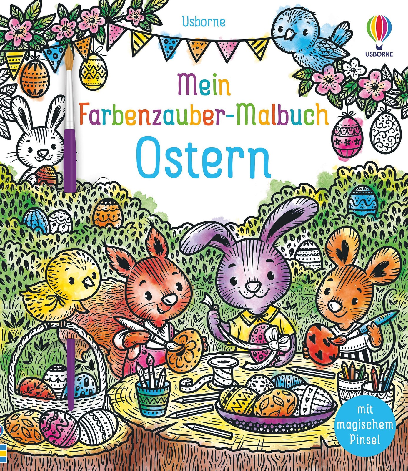 Mein Farbenzauber-Malbuch: Ostern Abigail Wheatley