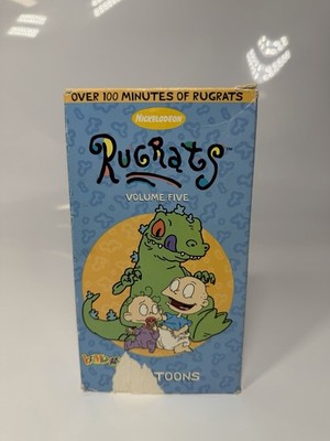 RARE Rugrats Volume 5 1999 VHS Nickelodeon Blockbuster Exclusive Collectors