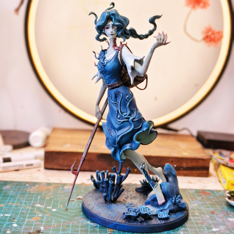 Identidad V Naiad Grace 9.8" GK Resina Figura Estatua Modelo Adorno Colección Juguete