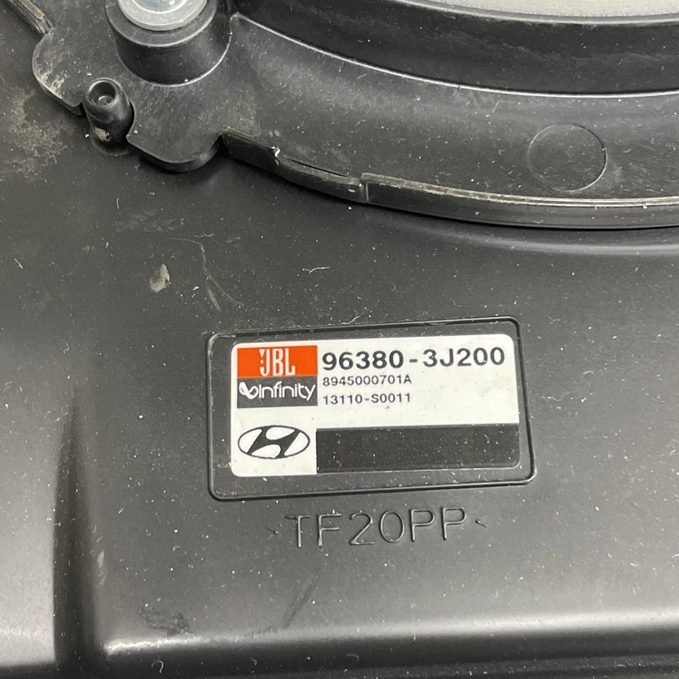 2007 2012 年 HYUNDAI VERACRUZ JBL 低音炮扬声器 音频扬声器 低音 96380-3J200 — 第 3/4 张图片