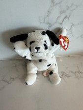 TY Beanie Baby - DOTTY the Dalmatian Dog - Style 4100 - With Tags 10-17-96