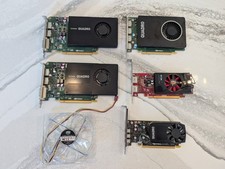 Graphic Card Lot Of 5  Bonus Fan  SAVINGS  Nvidia Quadro  AMD FirePro