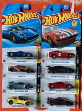 🔥Hot Wheels Exotic Car Pack Lot of 8 Ferrari McLaren Pagani (2025) New🔥