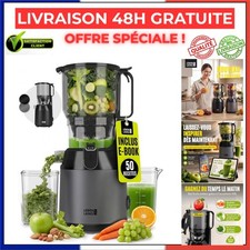 Extracteur de jus LEBENLANG 250W ouverture 130 mm sans BPA