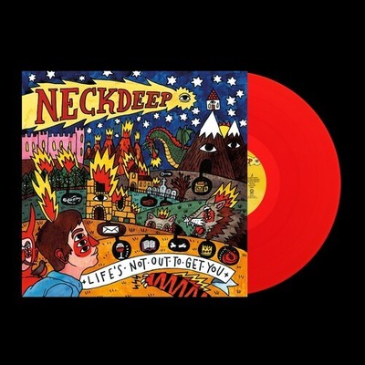 Neck Deep - Life's Not Out to Get You - Blood Red [New Vinyl LP] Explicit, Red,