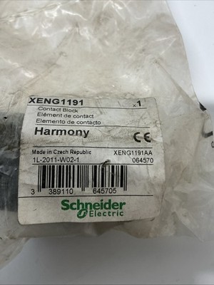 Schneider Electric XENG1191 Harmony Contact Block AA-727