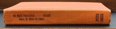 On First Principles by Origen  Intro. by Henri Lubuc