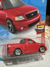 Hot Wheels 1999 Ford F-150 Svt Lightning 164 Red Diecast Pickup Hw Hot Trucks