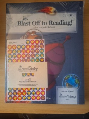 All About Reading Blast Off to Reading a Learning Activity Book Level 1 (Pap...