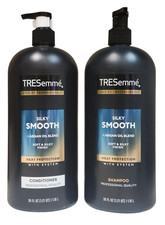 Tresemme Silky Smooth Anti-Frizz Shampoo Conditioner Frizzy Hair, 39 oz EACH