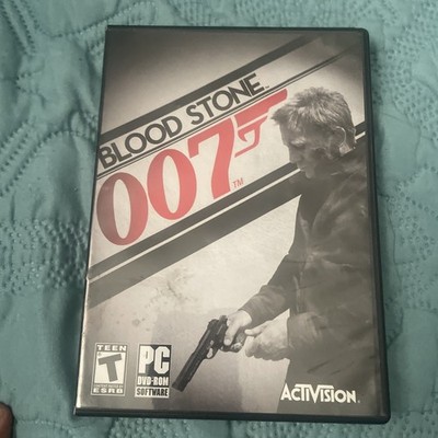 Blood Stone James Bond 007 PC DVD-ROM Video Game Action Shooter Driving HTF