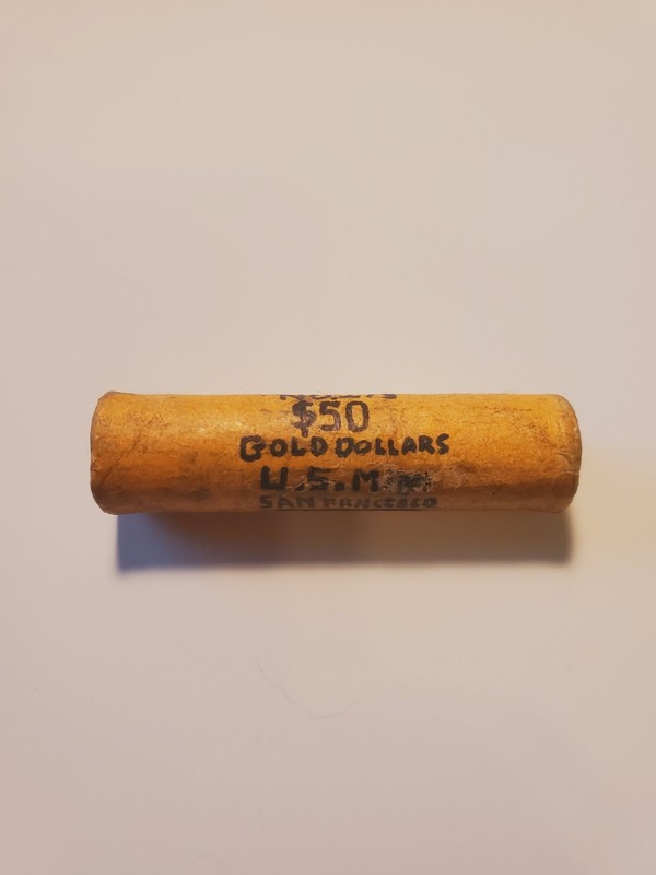 GOLD 1926 $50 Gold Dollars San Francisco Small SCRAP GOLD COINS FOR MELT ORO-