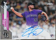 2020 Topps Chrome - Rookie Autographs Baseball Jesus Tinoco #RA-JT EX