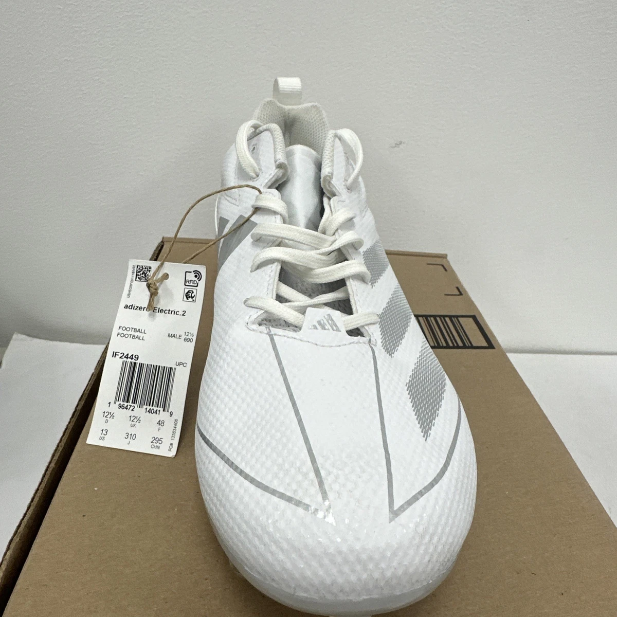 adidas Adizero Electric.2 White Silver Metallic for Sale