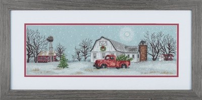 Dimensions Counted Cross Stitch Kit Winter Farm