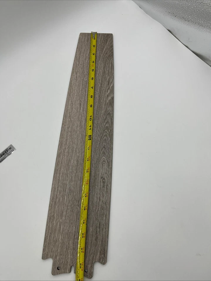 OEM Hunter Anza 52 Inch Ceiling Fan Replacement Blade Gray Oak Reversible - Image 2 of 3