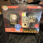 Funko Pop! Tees My Hero Academia Bakugo GameStop Exclusive Figure & T-Shirt