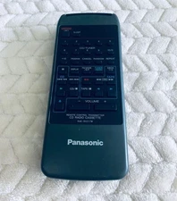 Panasonic RAK-RX316W Remote Control for RX-DT707 CD Radio Cassette Without cover