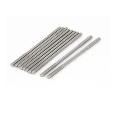 M4x90mm 304 Stainless Steel Double End Threaded Stud Screw Bolt 10pcs